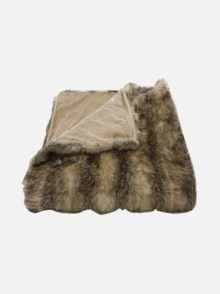 Dessus de lit fourrure Marmotte