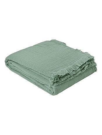 Dessus de lit gaze de coton