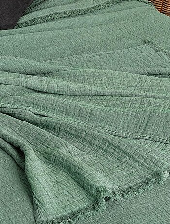 Dessus de lit gaze de coton