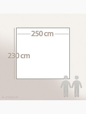 Dessus de lit HONFLEUR coton & lin