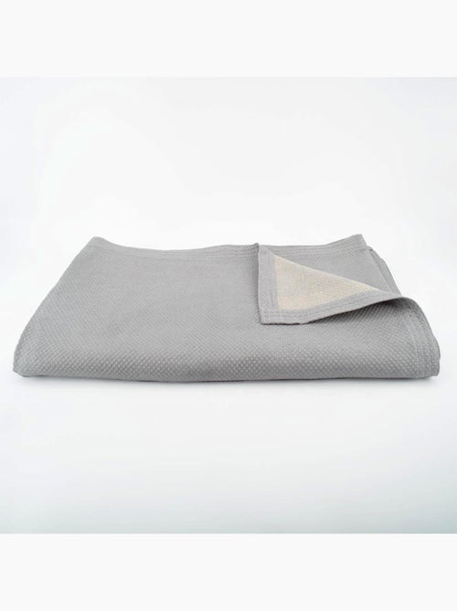 Dessus de lit jacquard épais en polycoton - Kiabi Dessus de lit jacquard épais en polycoton - Kiabi