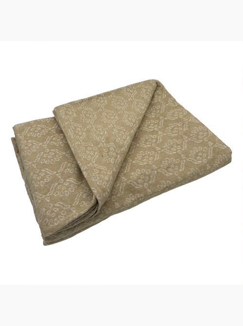 Dessus de lit jacquard motif floral - Kiabi Dessus de lit jacquard motif floral - Kiabi
