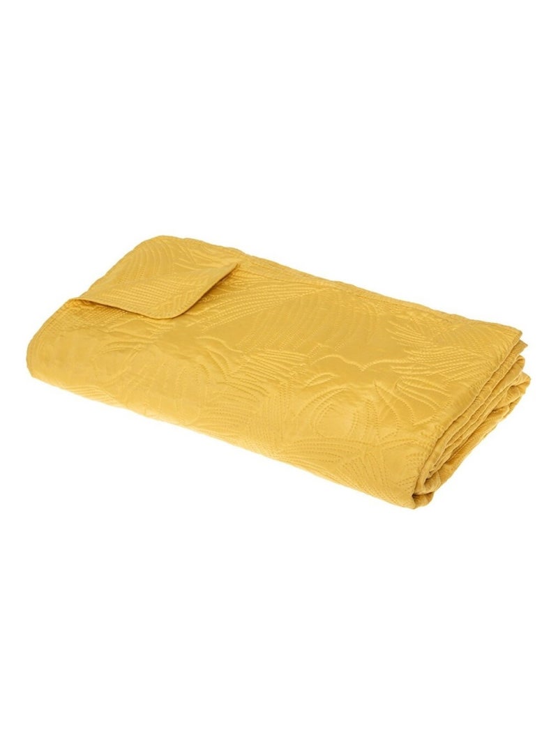 Dessus de lit  Jung ocre + taie(s) Jaune - Kiabi