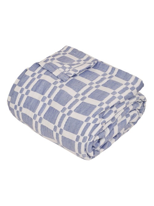Dessus de lit matelassé à motif géométrique - Kiabi Dessus de lit matelassé à motif géométrique - Kiabi