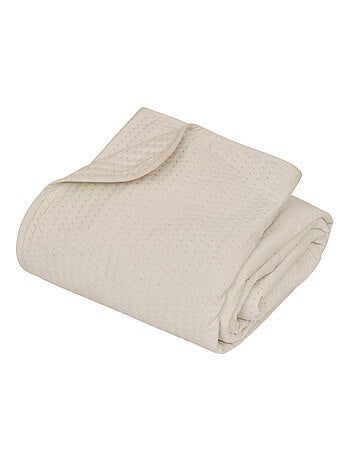 Dessus de lit matelassé avec 2 taies assorties