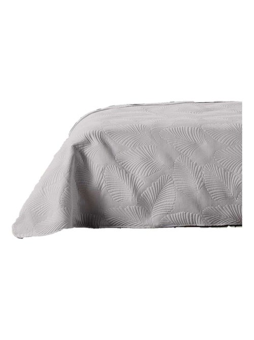Dessus de lit matelassé DEER - Microfibre unie - Kiabi