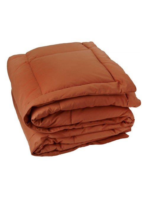 Dessus de lit matelassé peau de pêche Oekotex - Kiabi