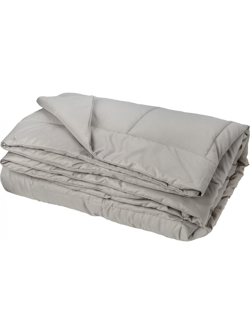 Dessus de lit polyester LAZY Tempéré (mi-saison) 150 g/m2 Beige argile - Kiabi