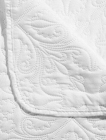 Dessus de lit + taie(s) Arabesque lin