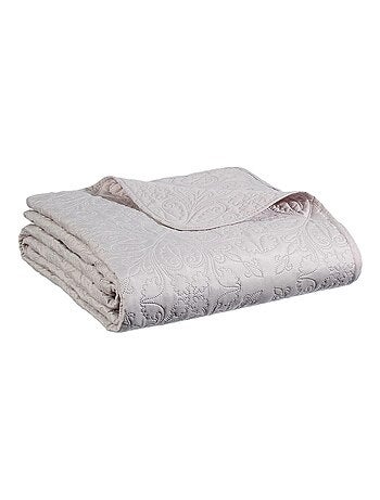 Dessus de lit + taie(s) Arabesque lin