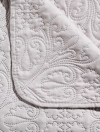 Dessus de lit + taie(s) Arabesque lin