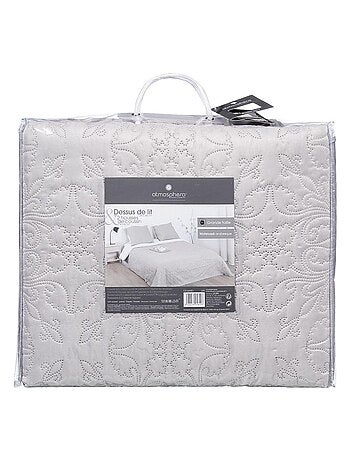 Dessus de lit + taie(s) Arabesque lin