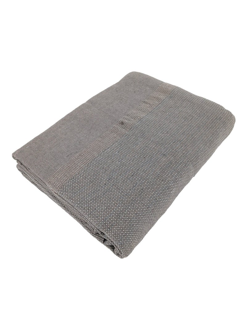 Dessus de lit ZAGORA Gris chiné - Kiabi