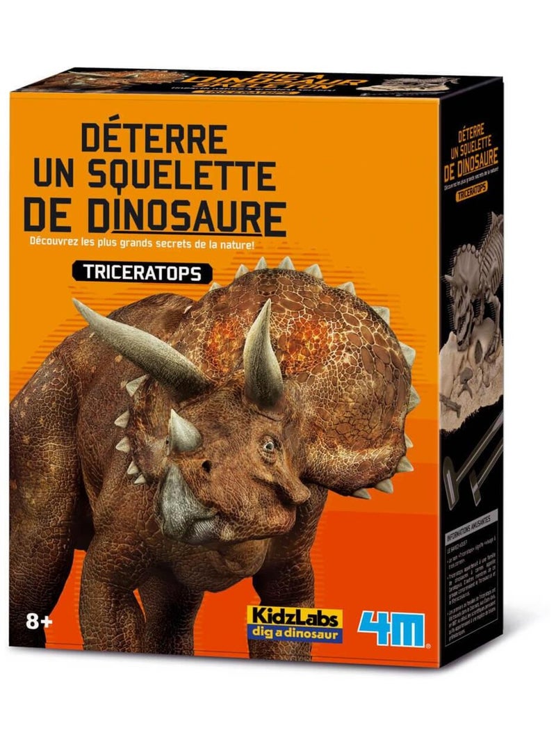 Déterre ton dinosaure : Tricératops Multicolore - Kiabi