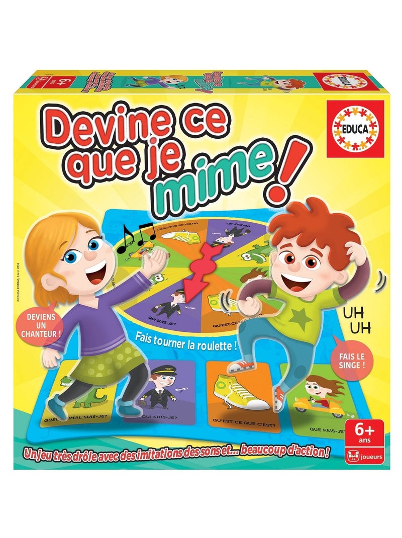 Devine Ce Que Je Mime - Educa Multicolore - Kiabi