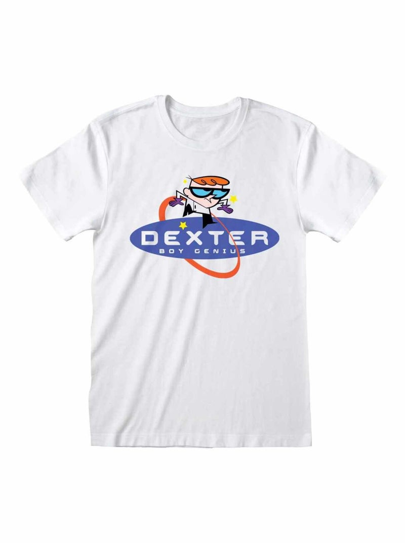 Dexters Laboratory - T-shirt BOY GENIUS Blanc - Kiabi