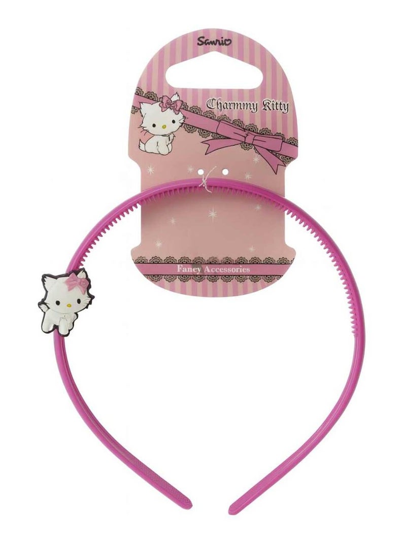 Diadème Charmmy Kitty Rose fushia - Kiabi