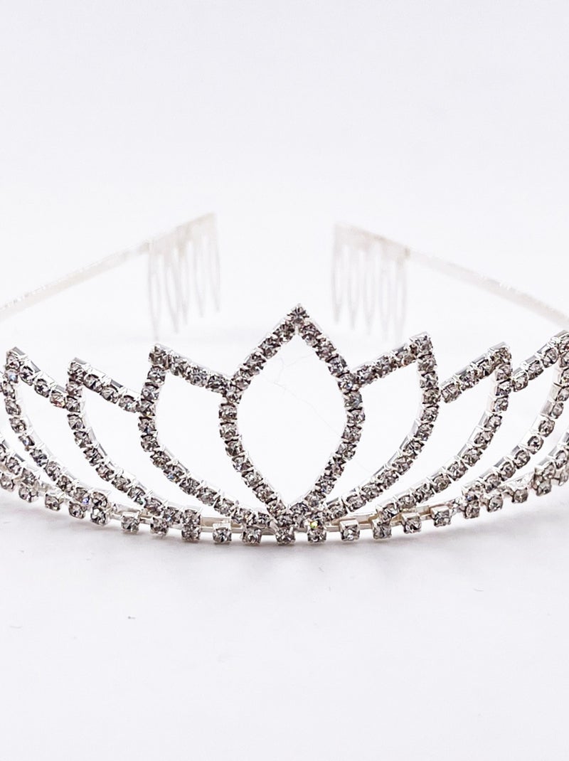 Diadème épi argenté enfant déguisement princesse Labay Argenté - Kiabi