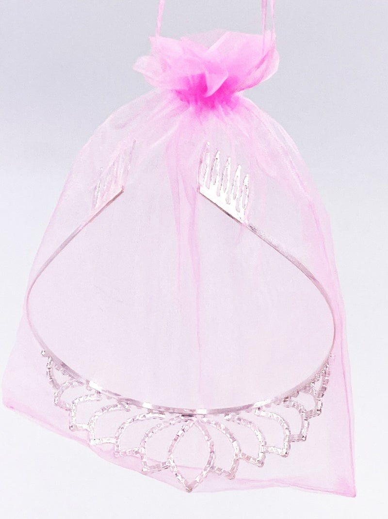 Diadème épi argenté enfant déguisement princesse Labay Argenté - Kiabi