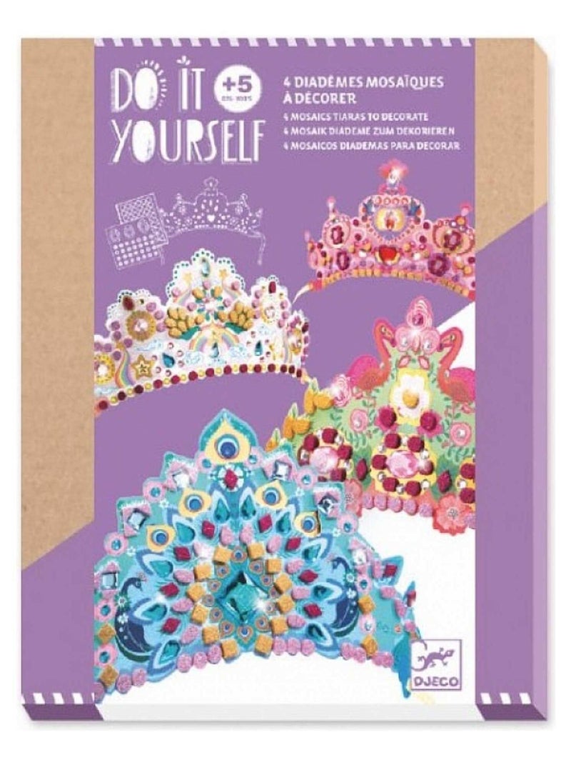 Diademe Mosaique Diy Princesse N/A - Kiabi