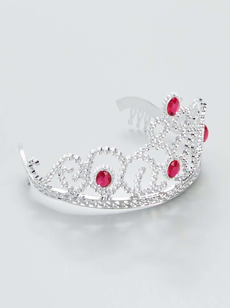 Diadème 'princesse' rose - Kiabi