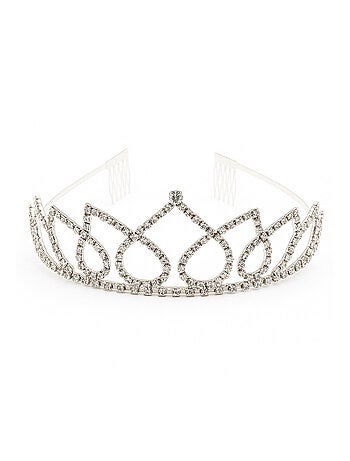 Diadème strass cœur enfant déguisement princesse Labay