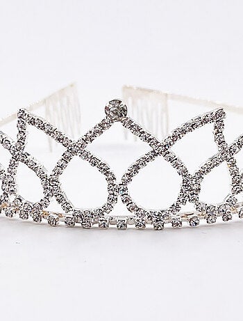 Diadème strass cœur enfant déguisement princesse Labay