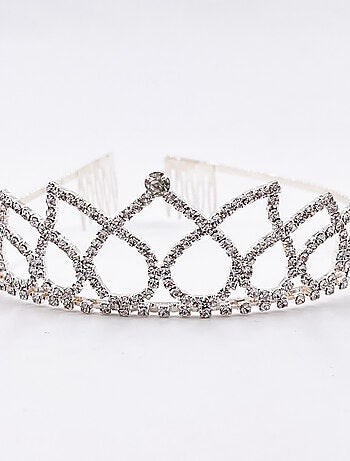 Diadème strass cœur enfant déguisement princesse Labay