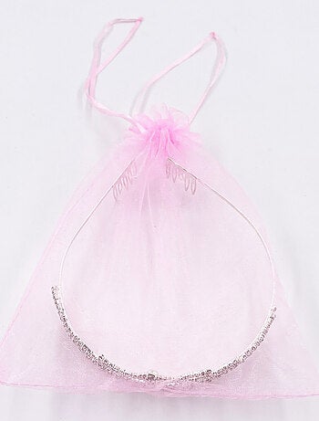 Diadème strass cœur enfant déguisement princesse Labay