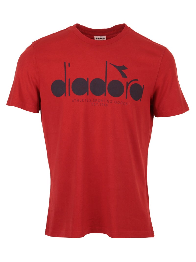 Diadora T-shirt 5Palle Used Rouge - Kiabi