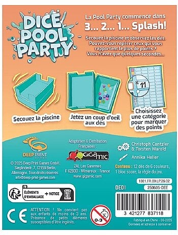 Dice pool party