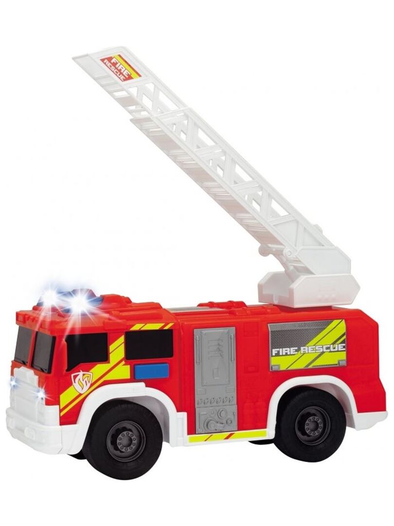 Camion Dei Pompieri Dickie Fire Rescue 31cm - Luci E Suoni Con Funzione Spruzza Acqua - Giocattolo Per Bambini 3+ Anni
