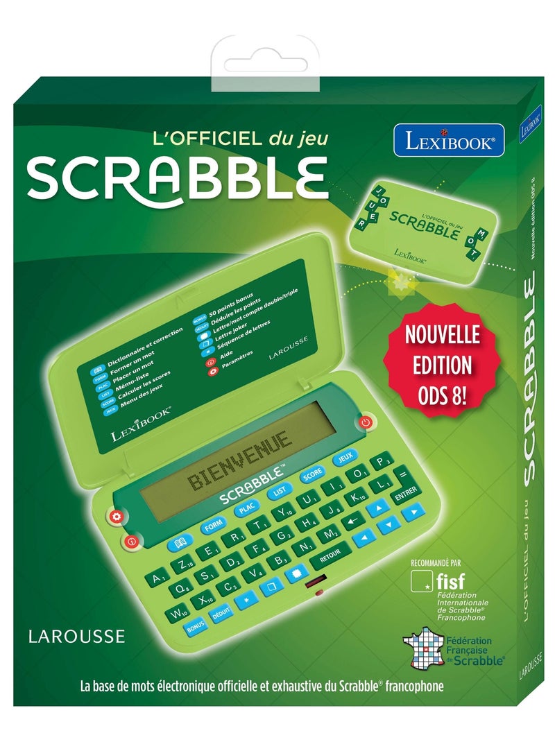Dictionnaire électronique officiel du Scrabble – nouvelle Edition ODS8 Vert - Kiabi