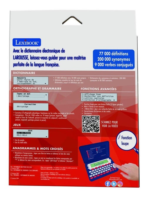 Dictionnaire Le Larousse de Poche électronique - Kiabi