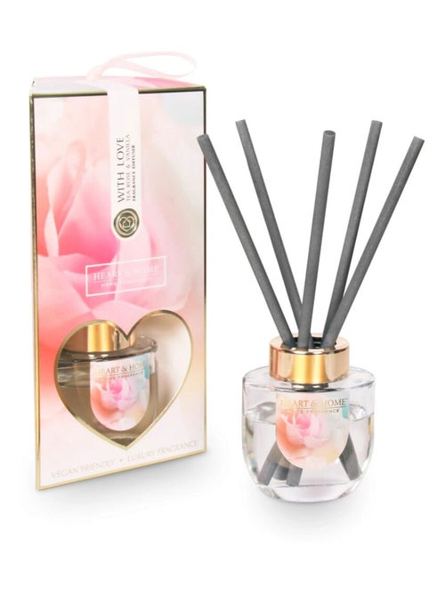 Diffuseur à bâtons avec amour Heart and Home en boîte cadeau - Kiabi