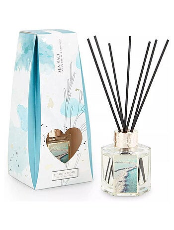 Diffuseur à bâtons bois flotté salé et eau de coco 70 ml
