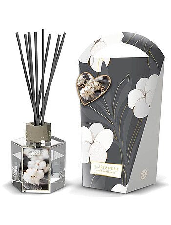 Diffuseur à bâtons fleur de Coton 70 ml