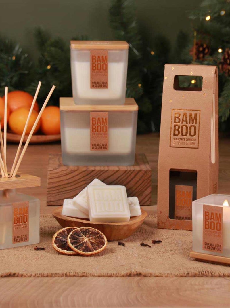 Diffuseur à bâtons Zeste d'orange - clou de girofle Transparent - Kiabi