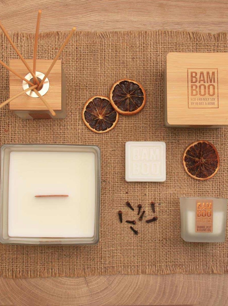 Diffuseur à bâtons Zeste d'orange - clou de girofle Transparent - Kiabi