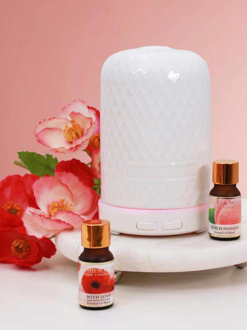 Diffuseur d'arômes à ultrasons Blanc - Kiabi