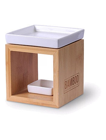 Diffuseur de cire en bambou Heart and Home