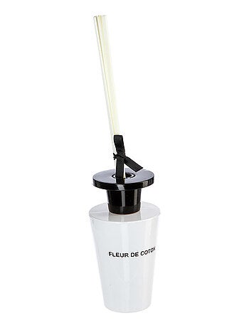 Diffuseur de parfum 300 ml - 8 bâtons - Fleur de coton
