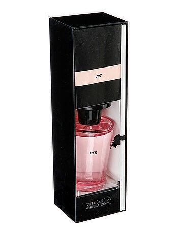 Diffuseur de parfum 300 ml - 8 bâtons - Lys