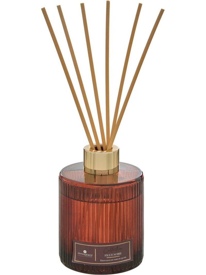 Diffuseur de parfum cylindrique à 6 bâtonnets albie Rouge foncé - Kiabi