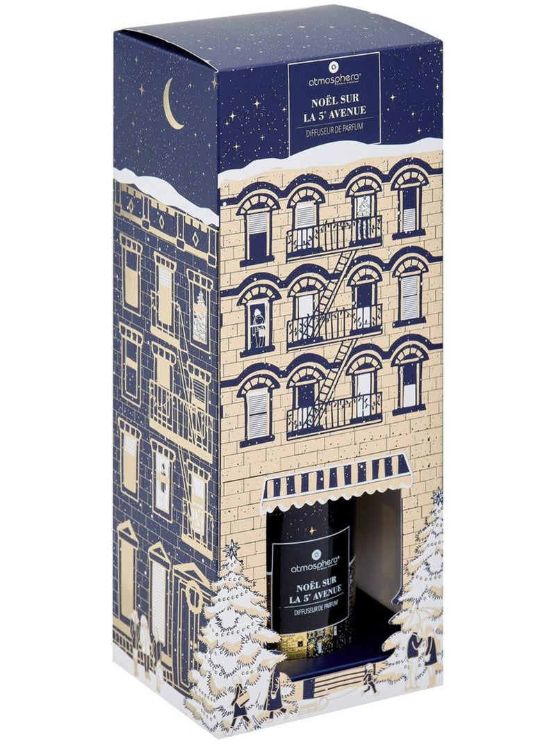 Diffuseur de parfum hiver à new york 100 ml Bleu - Kiabi