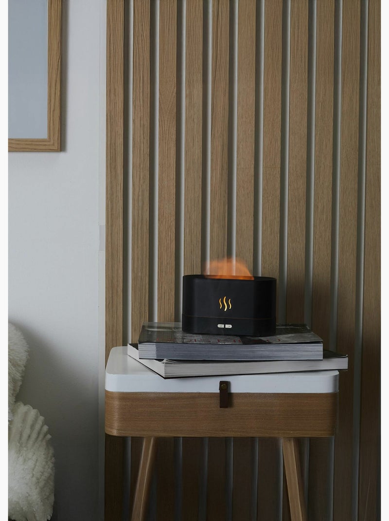 Diffuseur de parfum LED, effet flamme - AFIBEL Noir - Kiabi