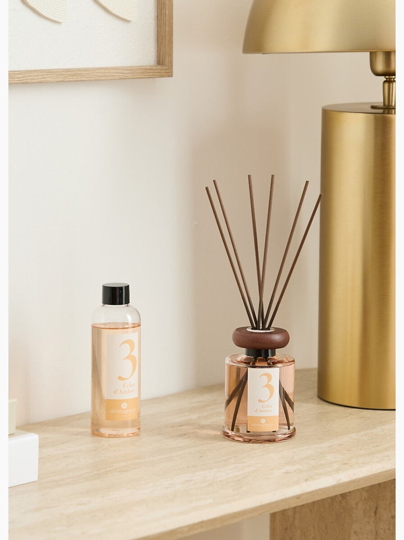 Diffuseur de parfum Numia en verre - Atmosphera Ambre - Kiabi