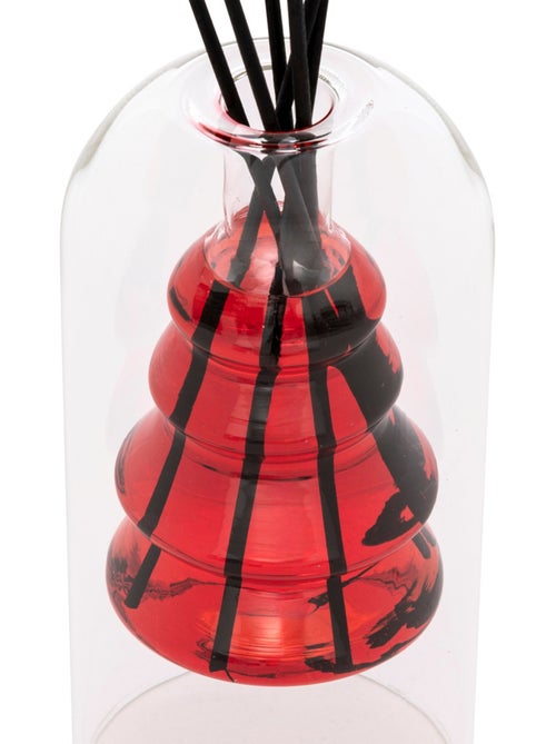 Diffuseur de parfum sapin Elan 150 ml verre cannelle rouge - Kiabi