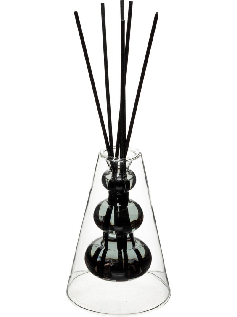 Diffuseur de parfum Twisted Lime 100 ml verre Orange - Kiabi