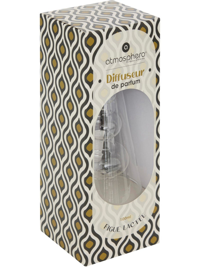Diffuseur de parfum Twisted Lime 100 ml verre Orange - Kiabi
